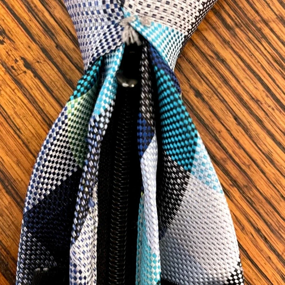 Littlest Prince Kids Boys Pre-Tied‎ Zip Plaid Necktie Hand Made 0-9 Months